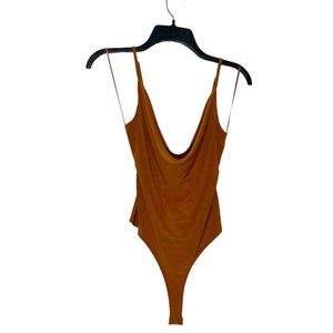 Meraki Women’s bodysuit brown Size medium